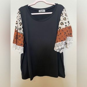 Haptics by Holly Harper plus size top